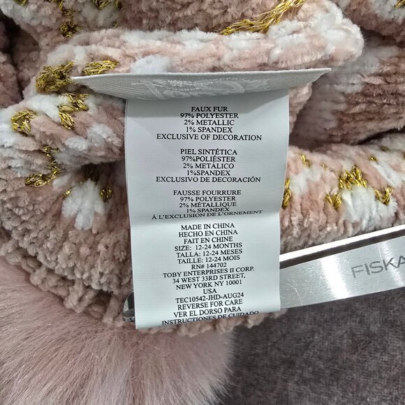 NWT Toby & Me Toddler Double Pom Hat and Mitten Set - Picture 4 of 4